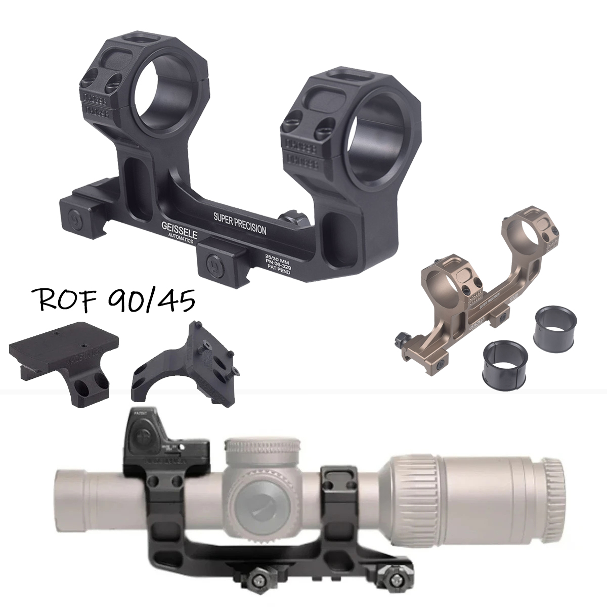 GEISSELE Scope Mount Rings Opt - Spring Roll Wrapper のレビューと価格