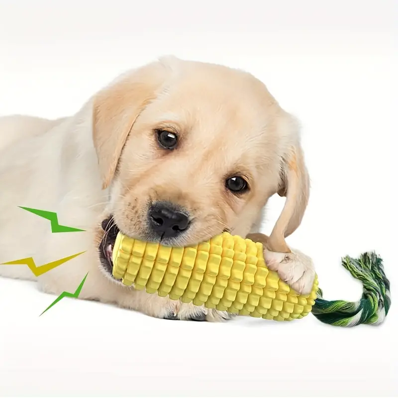 Dog Chew Toys for Aggressive C - Corn Dog Stick のレビューと価格