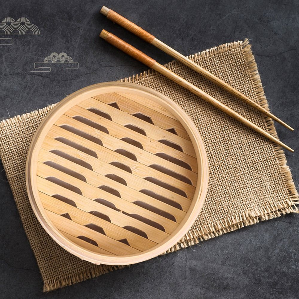 Bamboo Steamer Basket with Lid - Bao Steamer Bamboo のレビューと価格