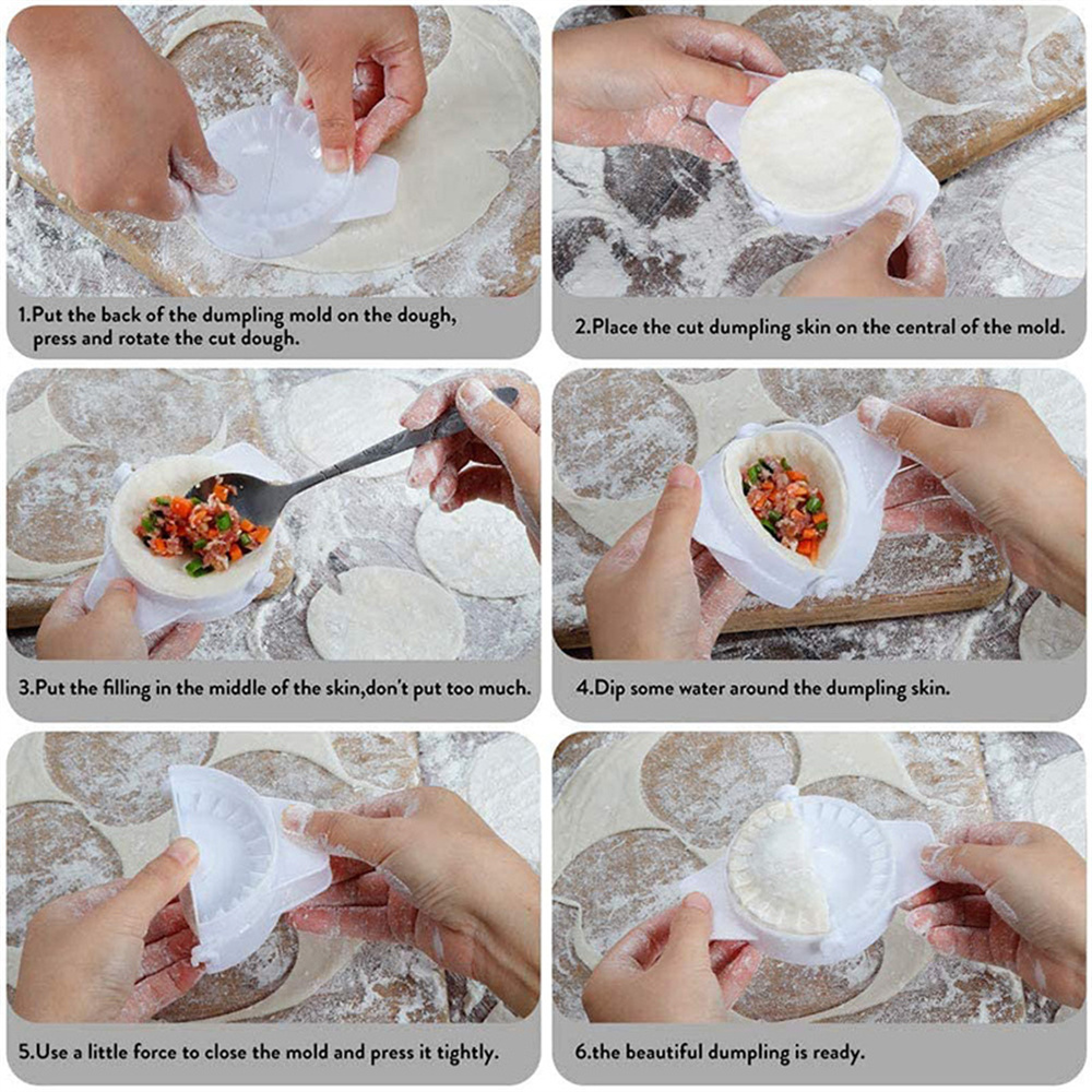 4 Size Dumpling Mold DIY Press - Dumpling Press Set のレビューと価格
