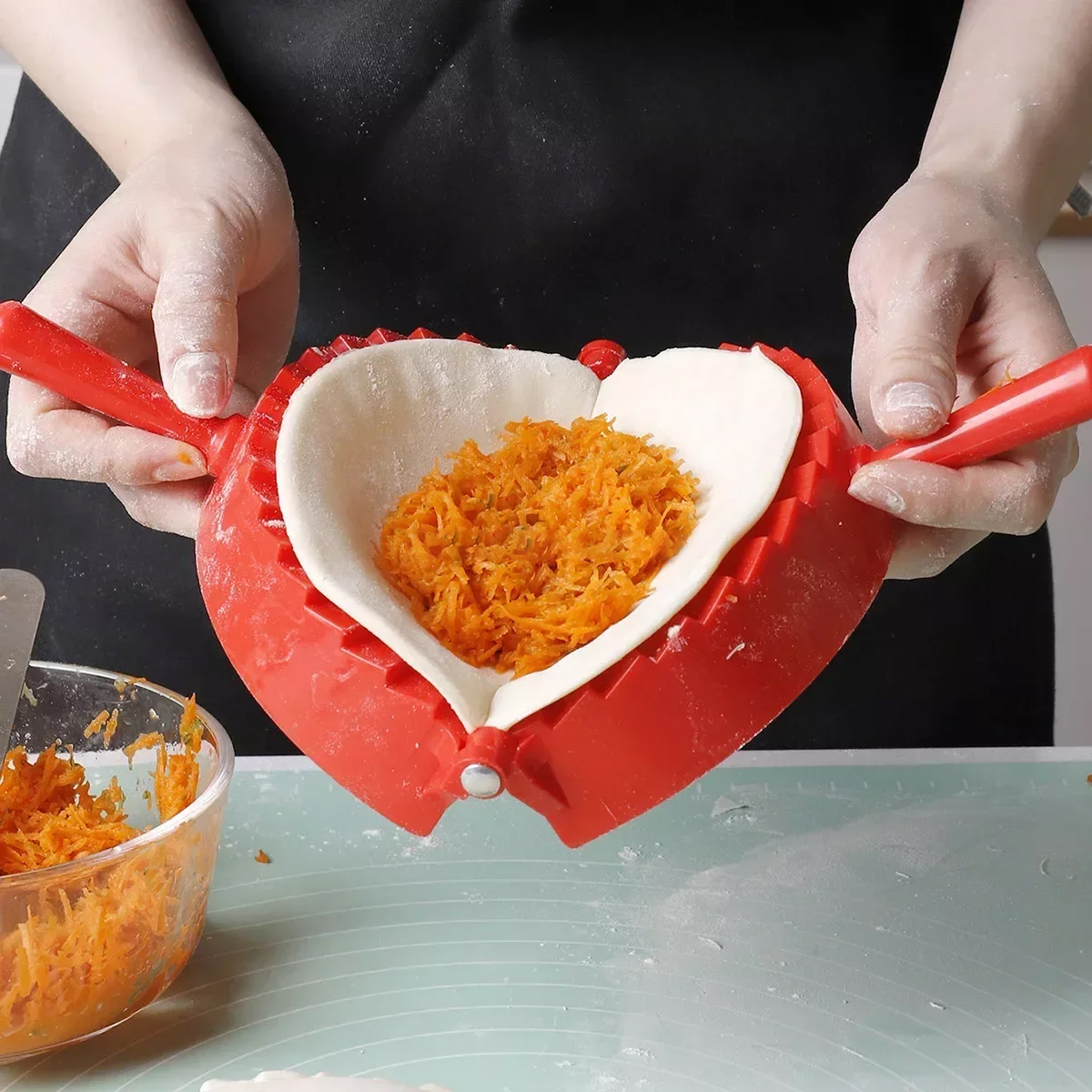 Dumpling Mold Hand Pressed Dou - Dumpling Press Set のレビューと価格