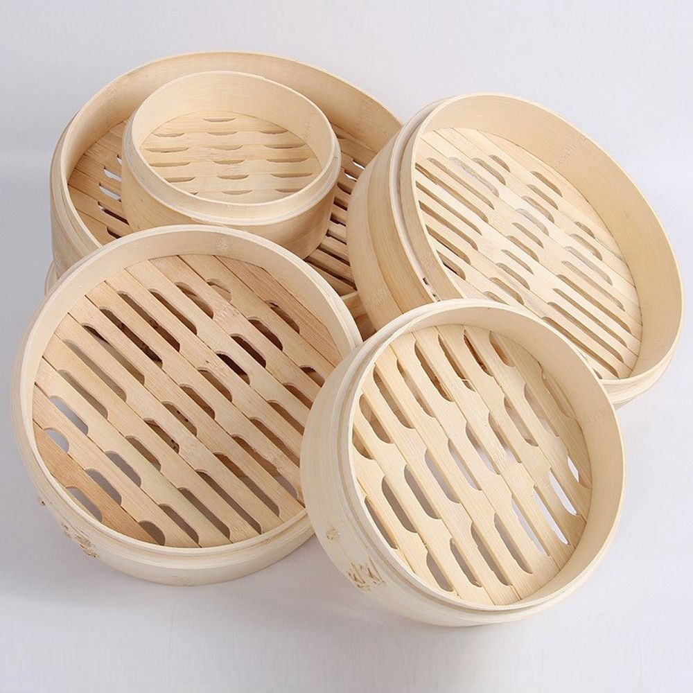 Chinese Steamer Basket Bamboo  - Bao Steamer Bamboo のレビューと価格