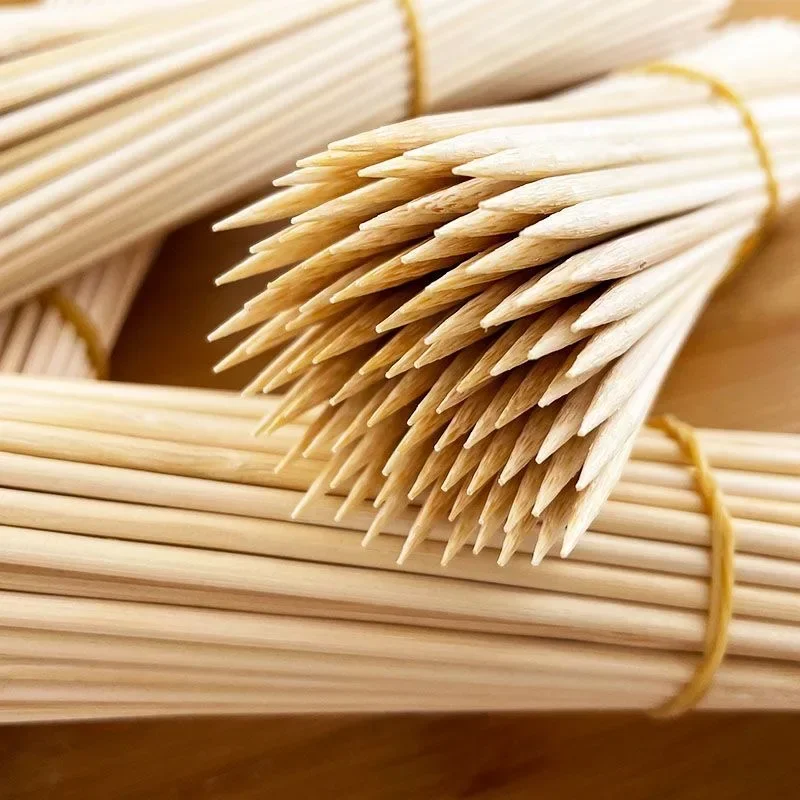 90pcs Bamboo Stick Food Grade  - Corn Dog Stick のレビューと価格