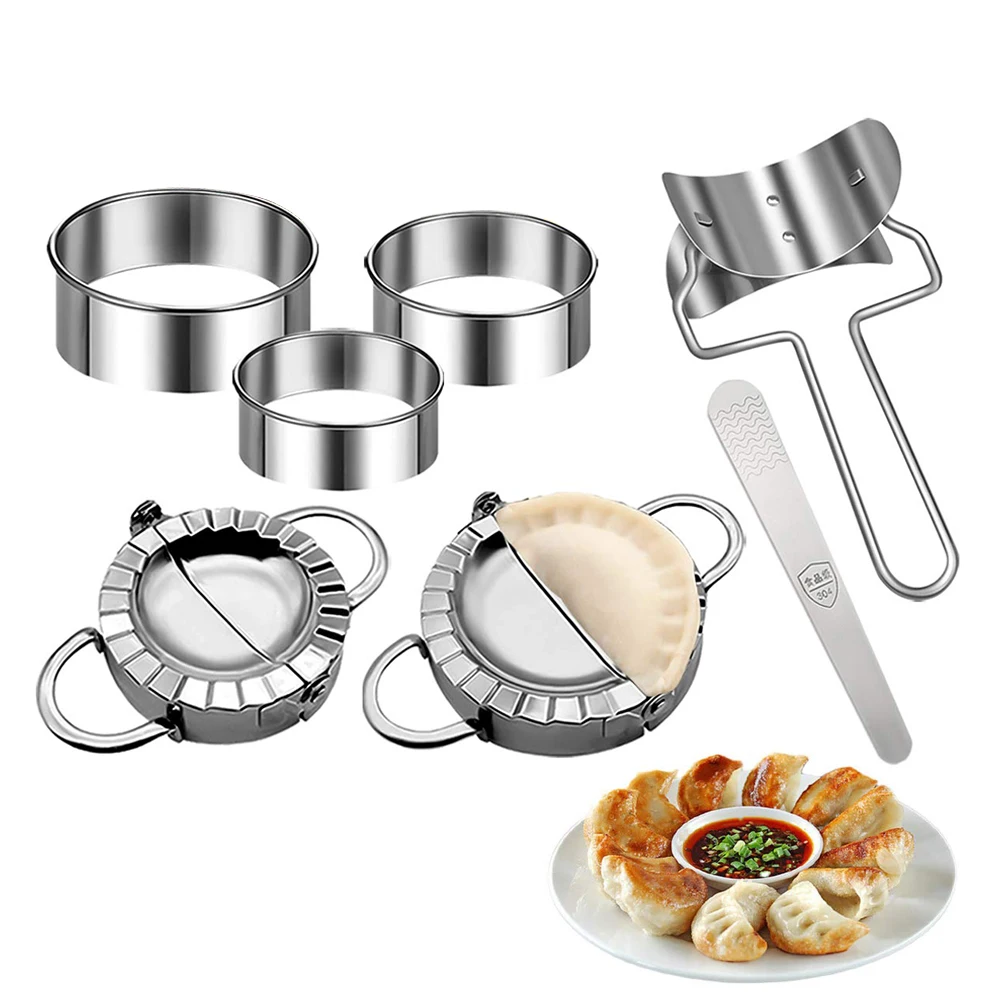 Stainless Steel Dumpling Mold  - Dumpling Press Set のレビューと価格
