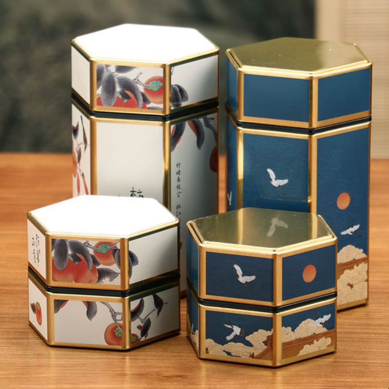 Creative Hexagonal Teapot Tin  - Cast Iron Corn のレビューと価格