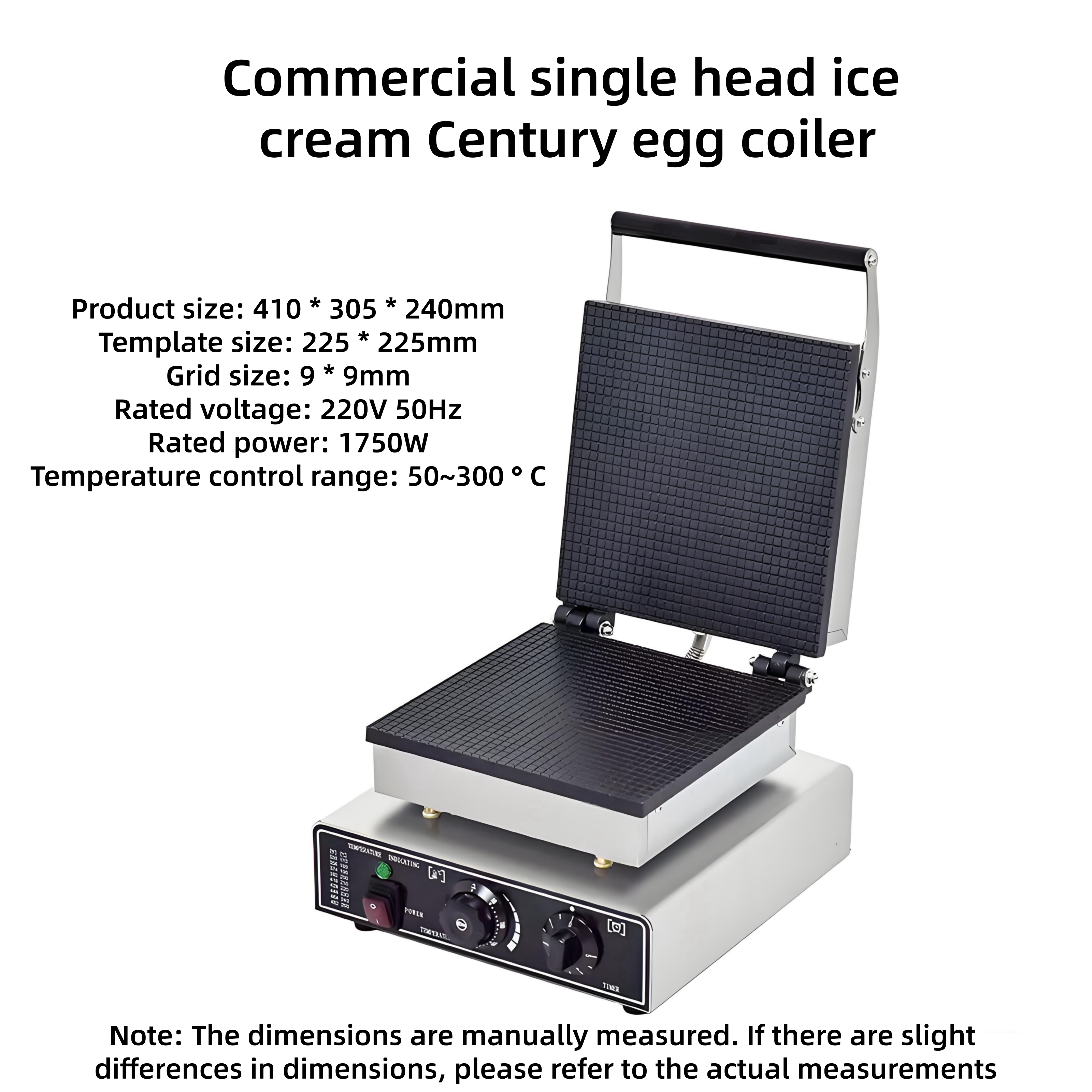 Food tools Commercial New 220V - Waffle Cone Maker のレビューと価格
