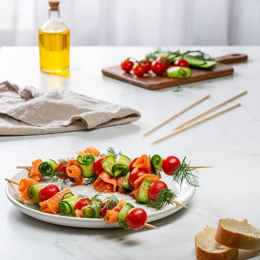 90-1350Pcs BBQ Bamboo Sticks D - Corn Dog Stick のレビューと価格