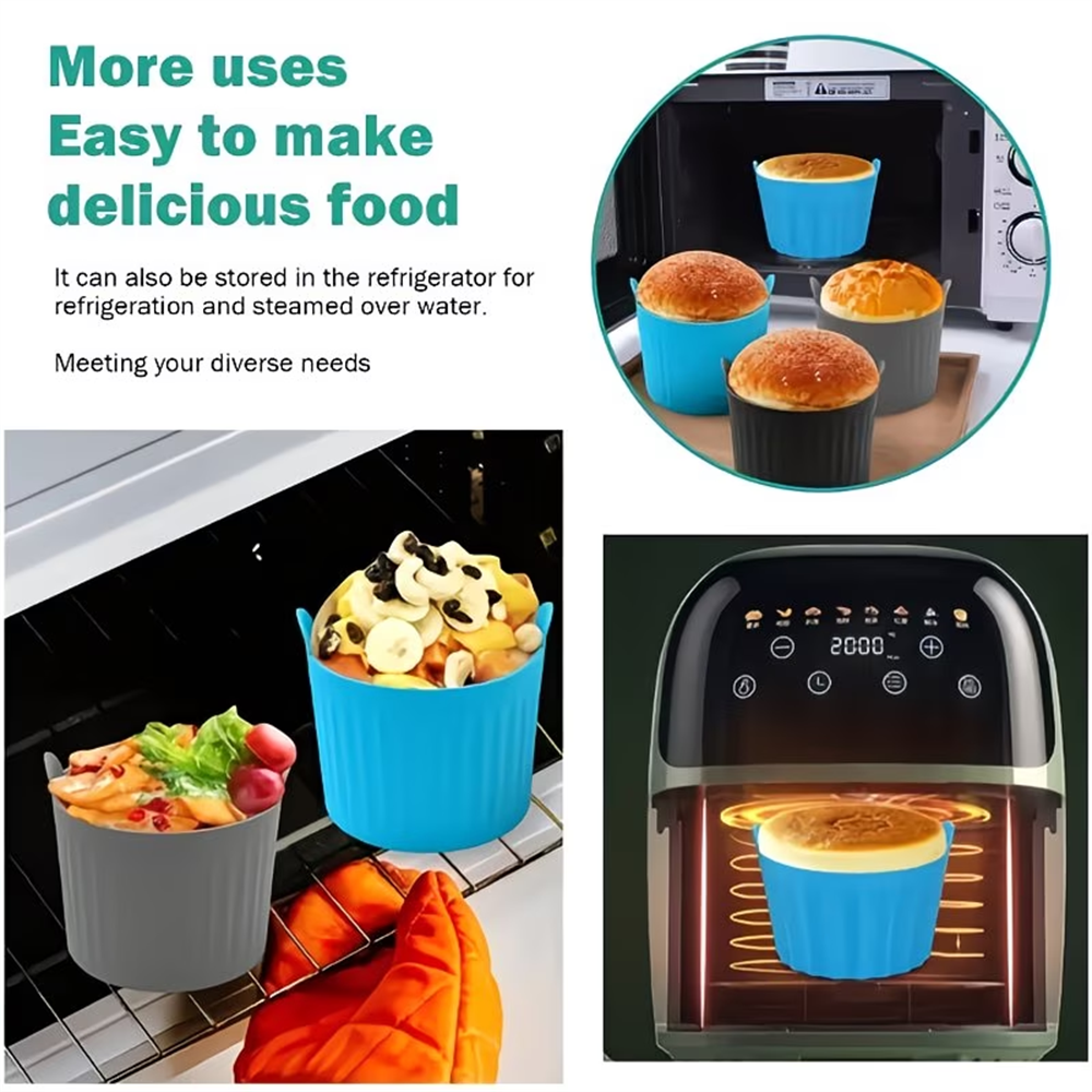 New air fryer baking cup silic - Egg Waffle Pan のレビューと価格