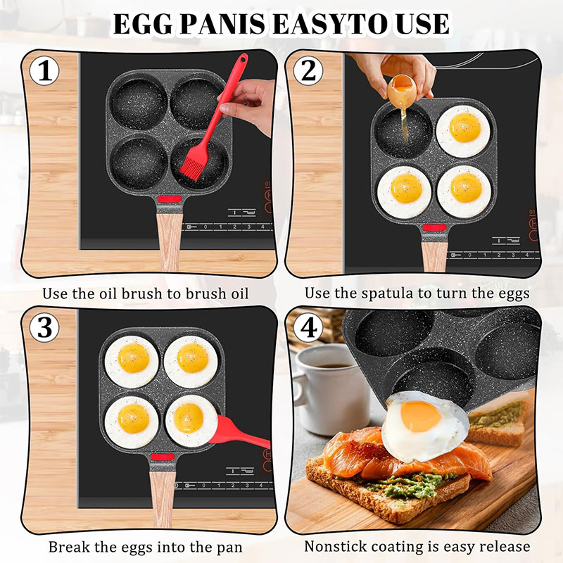 Deepened Egg Frying Pan with L - Egg Waffle Pan のレビューと価格
