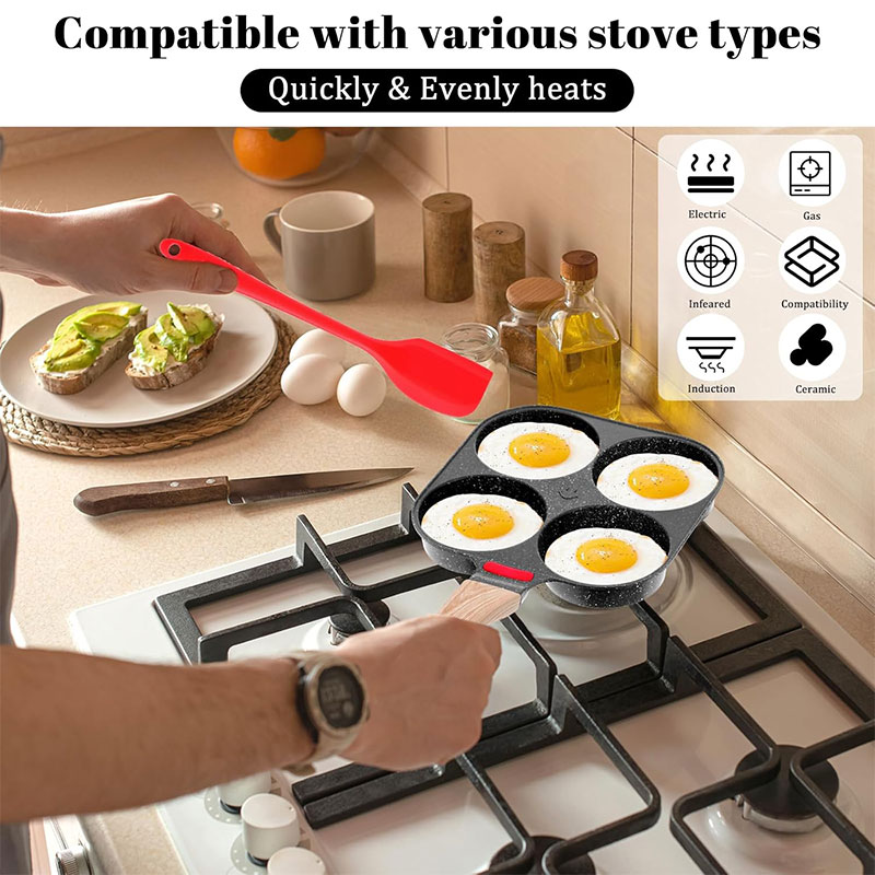 Deepened Egg Frying Pan with L - Egg Waffle Pan のレビューと価格