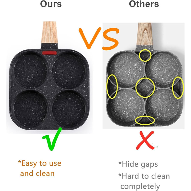 Deepened Egg Frying Pan with L - Egg Waffle Pan のレビューと価格