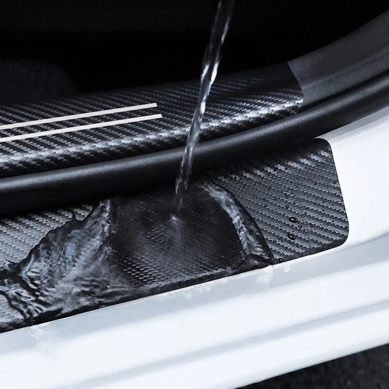 1/4/5Pcs Car Door Sill Scuff P - Crepe Pan Carbon のレビューと価格