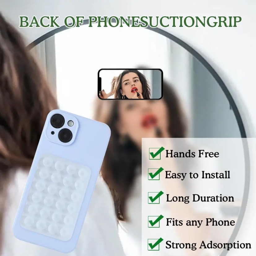 Silicone Suction Phone Holder  - Taco Stand Holder のレビューと価格