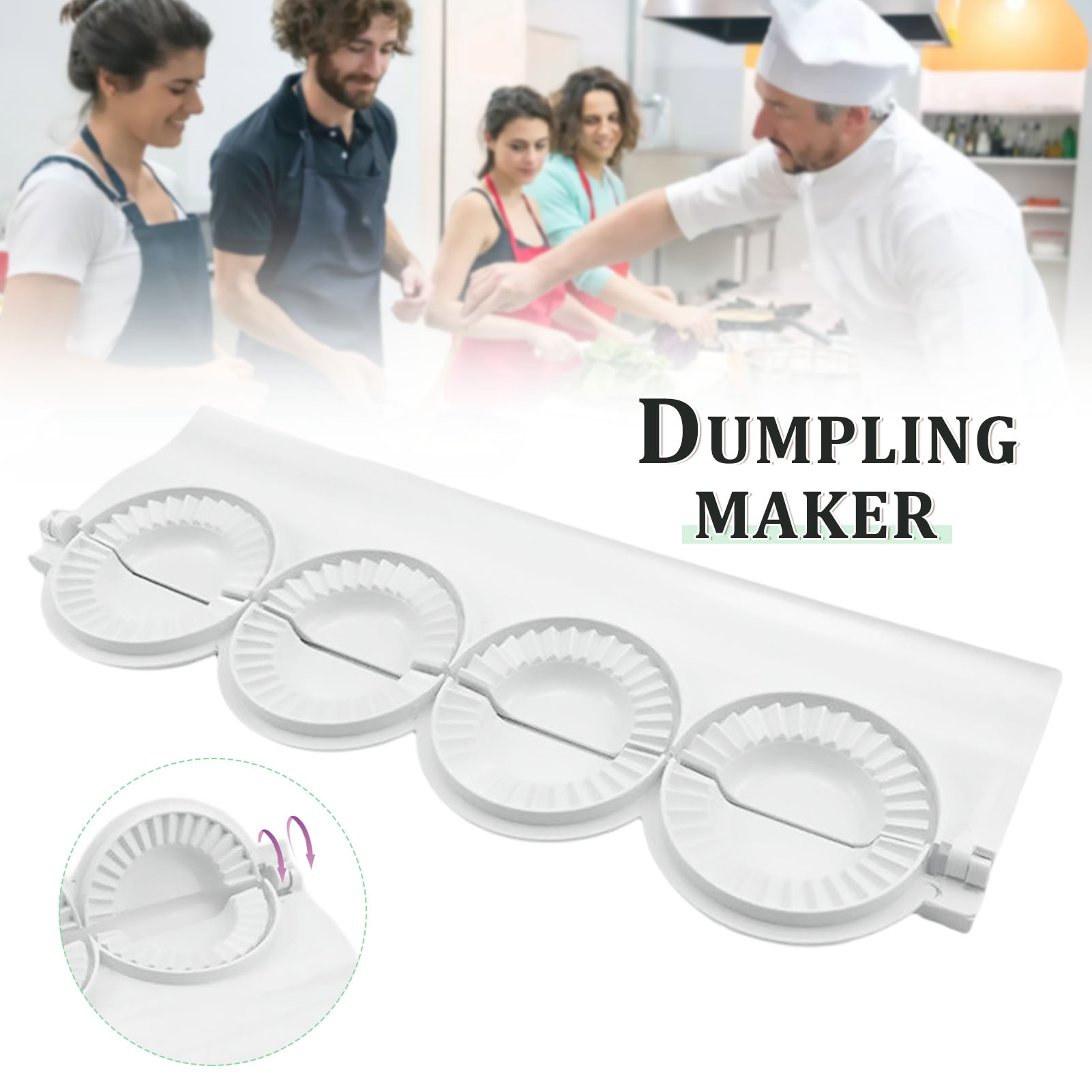 Large Diy Dumpling Mold Dough  - Dumpling Press Set のレビューと価格