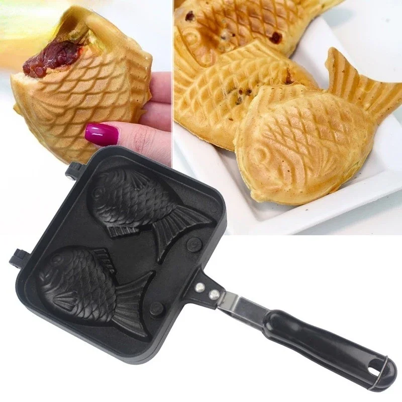 Kitchen Japanese Taiyaki Doubl - Egg Waffle Pan のレビューと価格