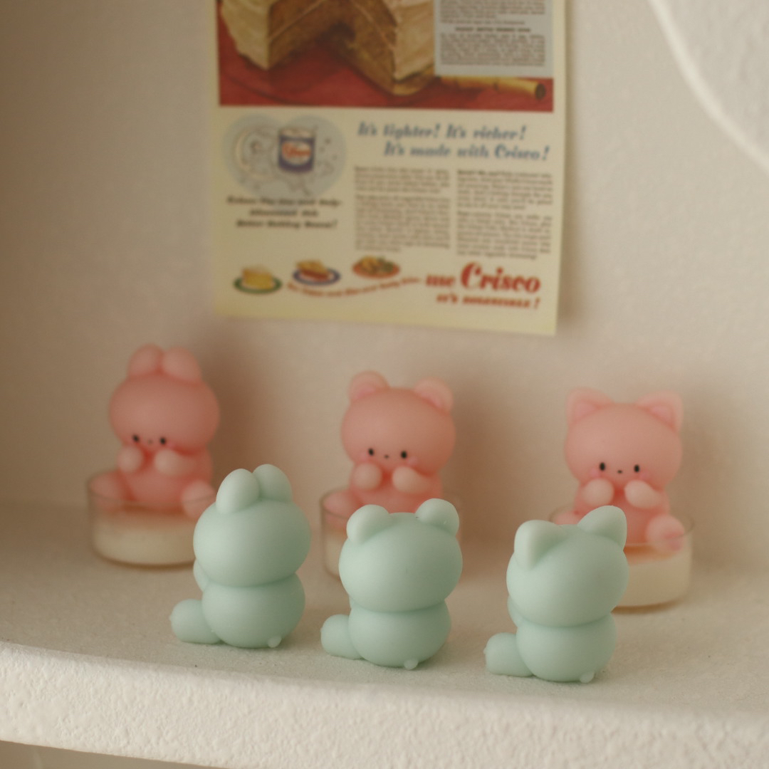 Easter Cute Rabbit Bear Silico - Bunny Cake Mold のレビューと価格