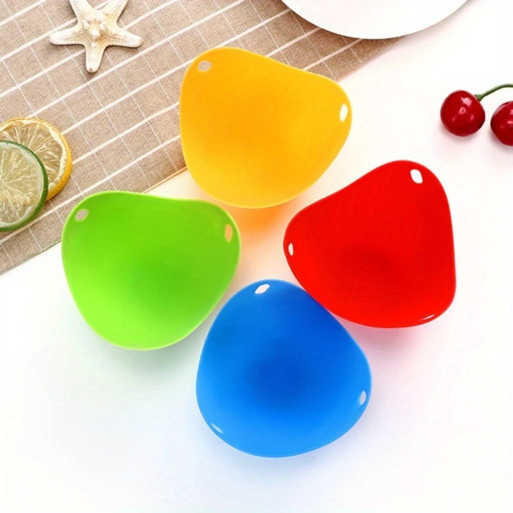 4Pcs Random Colors Egg Poacher - Egg Waffle Pan のレビューと価格