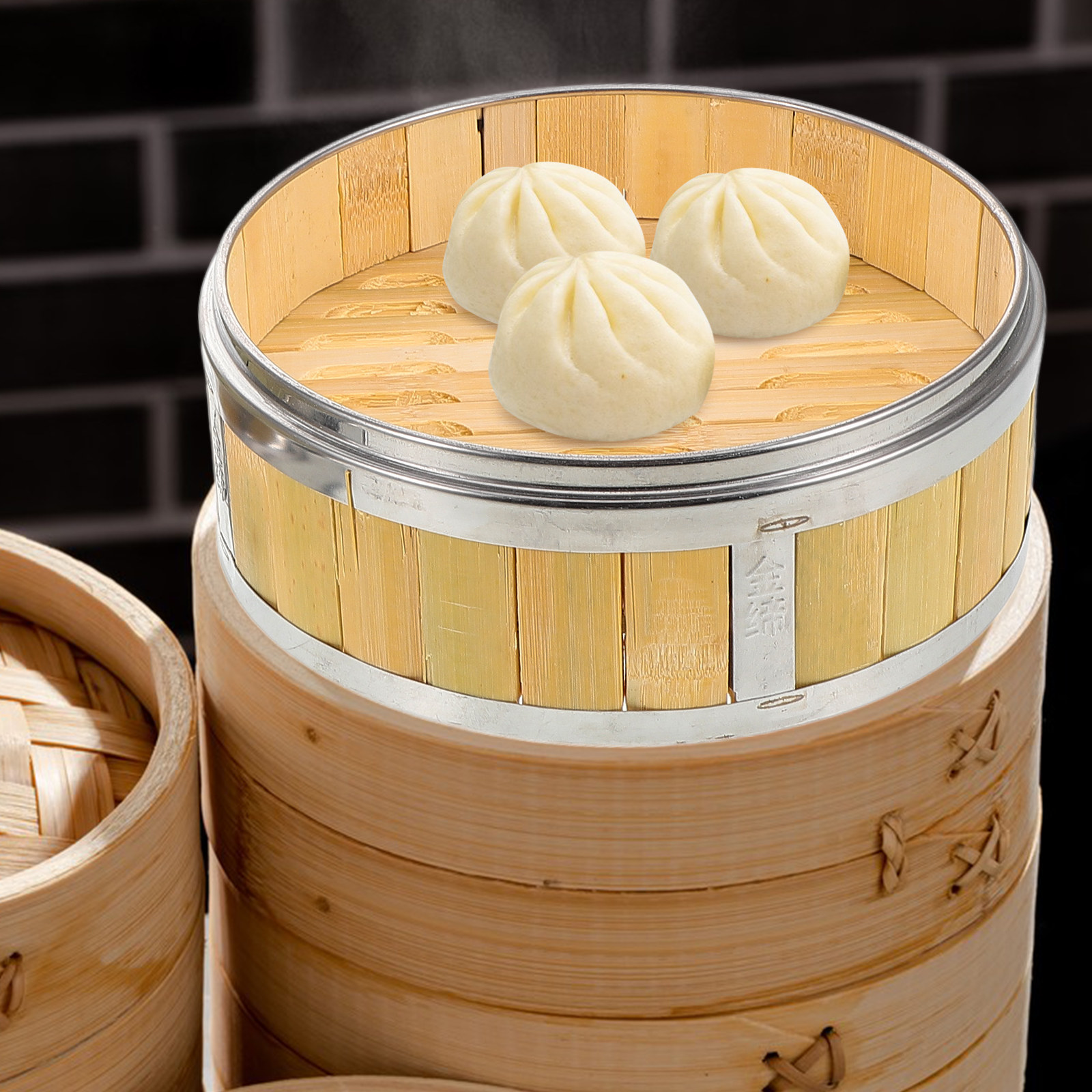 Bamboo Steamer Basket 18Cm Woo - Bao Steamer Bamboo のレビューと価格