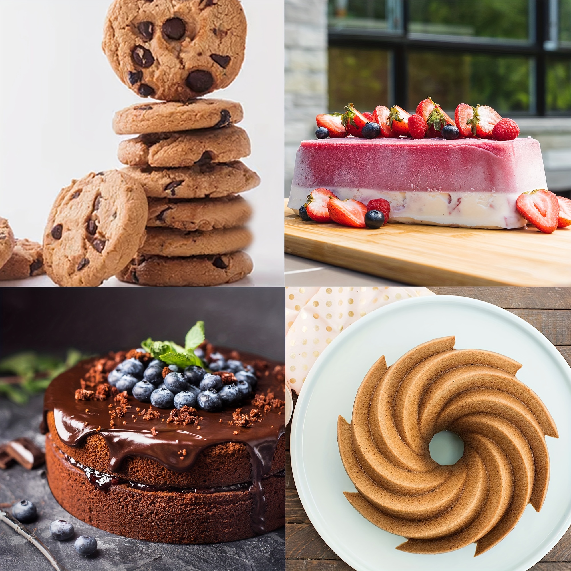 51 Pieces Silicone Baking Pan  - Donut Mold Silicone のレビューと価格