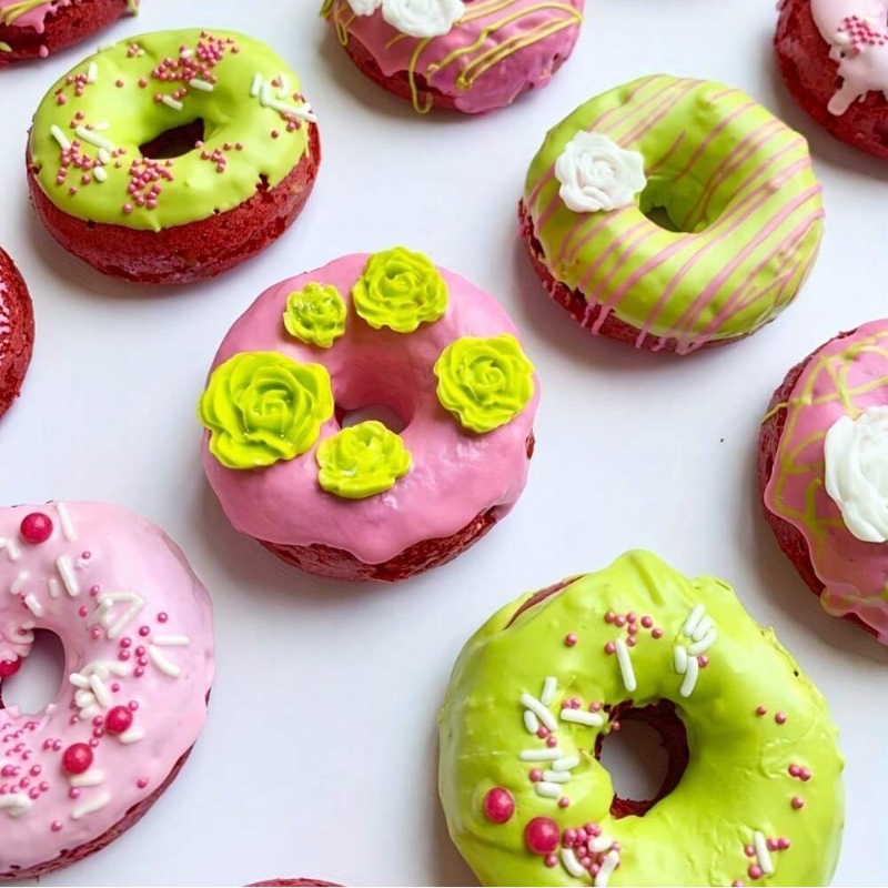 1PC 4 Holes Donut Silicone Mol - Donut Mold Silicone のレビューと価格