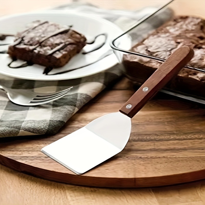 1pc, Brownie Spatula, Metal Br - Okonomiyaki Spatula のレビューと価格