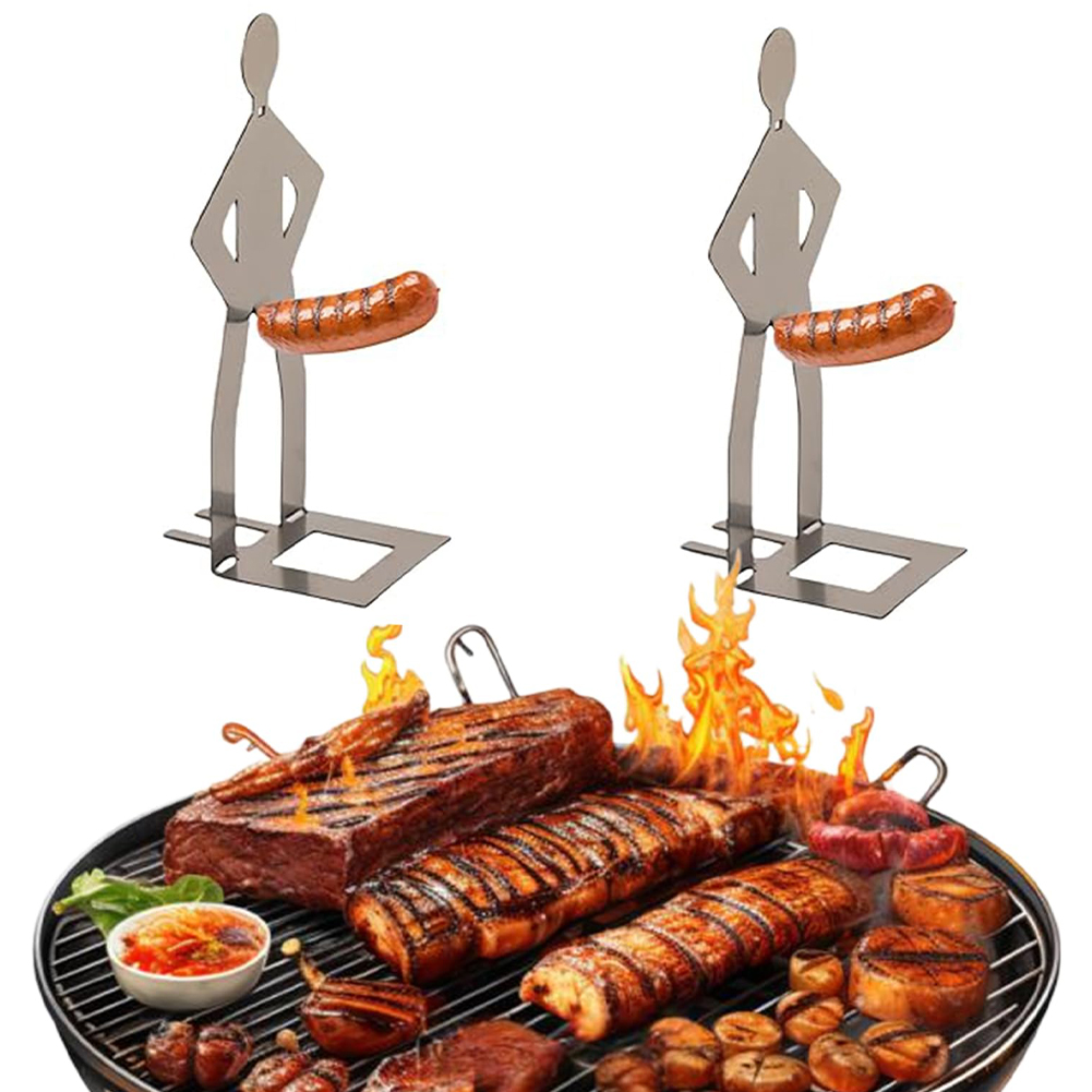 1-5PCS Stainless Steel BBQ Sau - Hot Dog Press のレビューと価格