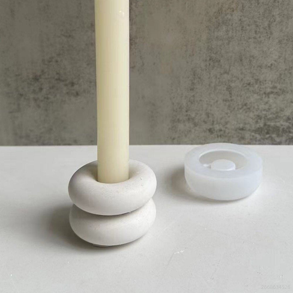 Circular Donut Candle Holder S - Donut Mold Silicone のレビューと価格