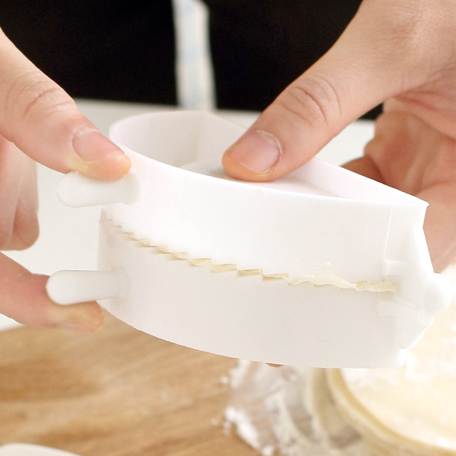 3pcs/set 7-10cm Plastic Dumpli - Dumpling Press Set のレビューと価格