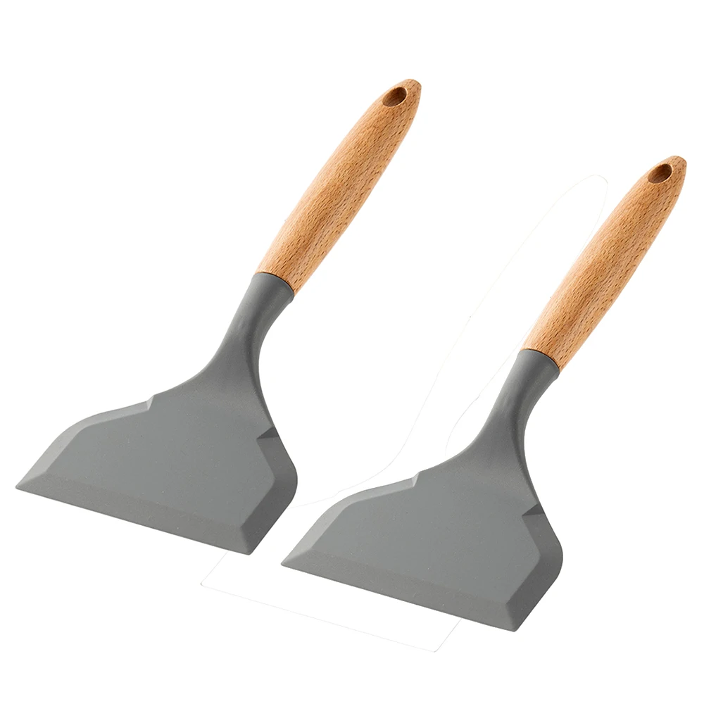 2Pcs Silicone Spatula Wide Mou - Okonomiyaki Spatula のレビューと価格